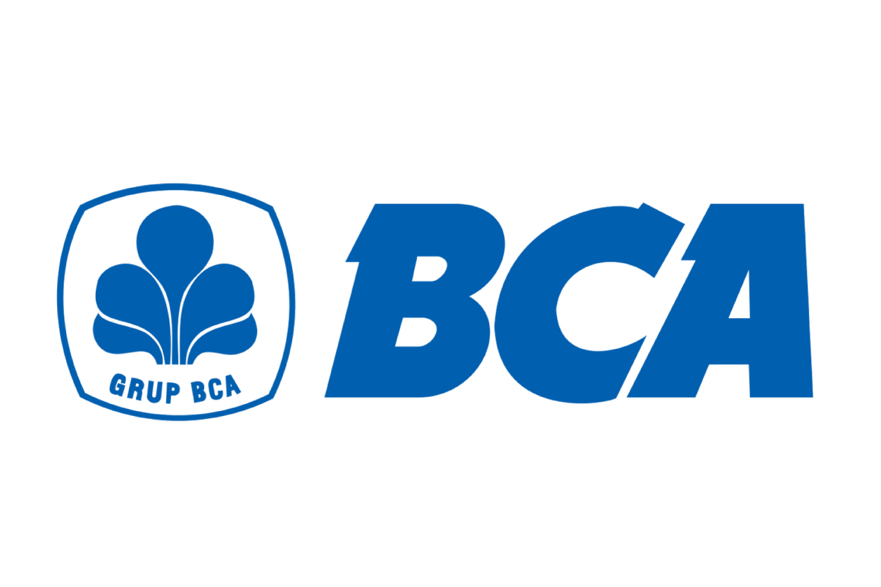Logo Bank BCA sebagai salah satu metode pembayaran transaksi di M1